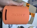 索尼（SONY）SRS-XB100无线蓝牙音箱 迷你便携音响 重低音16小时续航 户外低音炮音箱 IP67防水防尘 XB13升级款 橙色 实拍图
