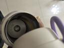 【礼物】智能保温杯宝宝吸管水壶耐磨耐用大容量学生专用水杯 紫色兔兔500ml-普通盖 实拍图
