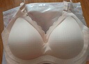 都市丽人10A抗菌运动内衣女凉感冰丝文胸无痕夏季超薄款聚拢胸罩粉底液肤 实拍图