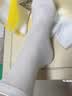 轻享奢一次性袜子男女款100双夏秋季日抛免洗短袜黑足跟脚后跟保护脚套 【白色】防臭免洗日抛 旗舰正品【买40只发40只】活动价 实拍图