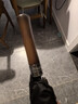 京东京造总裁MAX雨伞10骨长柄伞大号加固木柄双层男士长把晴雨伞27寸120cm 实拍图