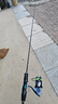 泰戈微翘马口竿微物路亚竿ul快调直柄1.68米纺车轮套装溪流白条翘嘴 实拍图