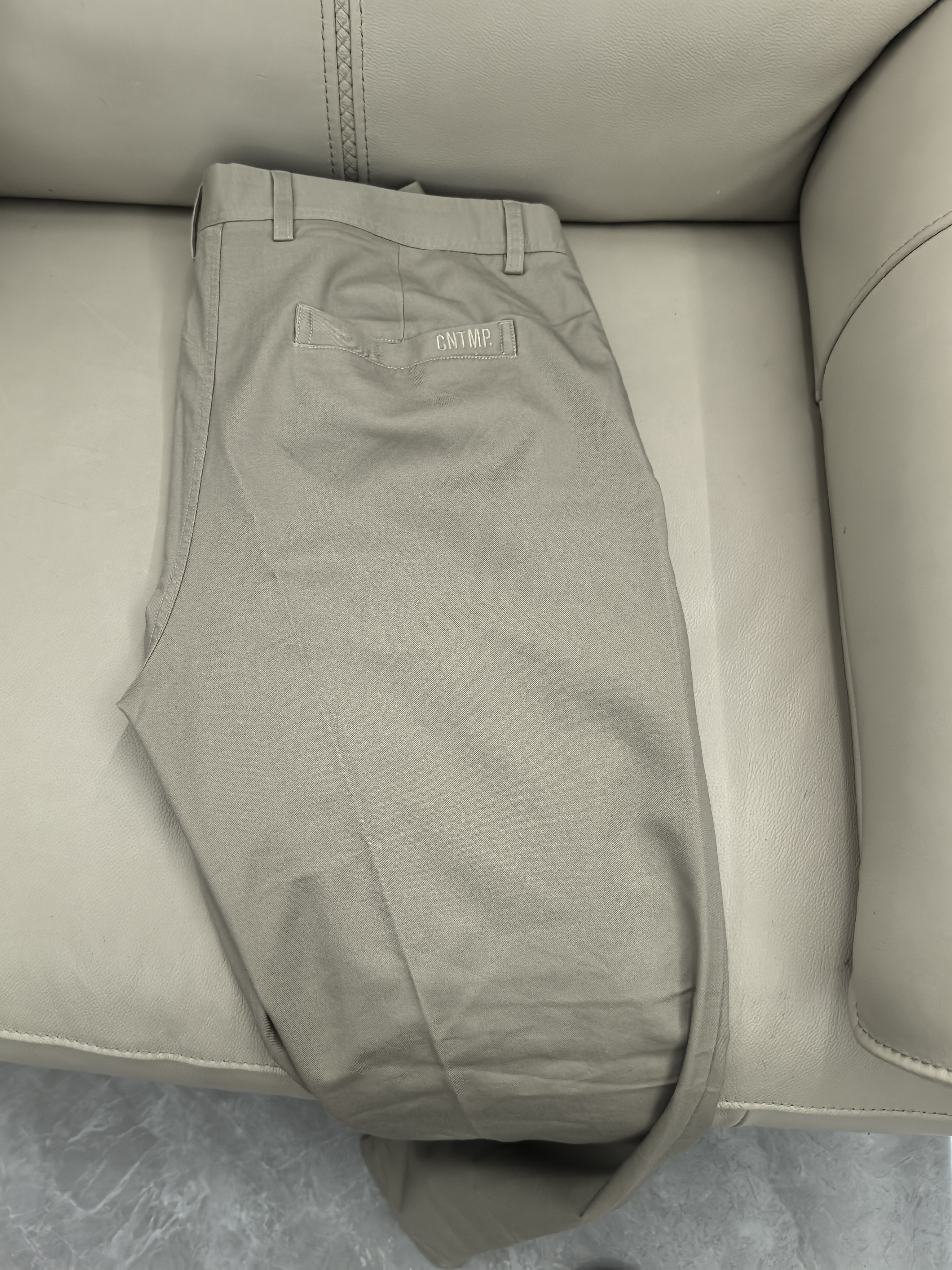 杰克·琼斯（JACK&JONES）26年男装【易打理零压免烫】秋季新款裤子男士直筒长裤商务休闲裤 卡其色050 四季款 32 175 实拍图