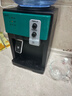 米立尔迷你型台式饮水机家用小型冷热两用宿舍用桶装水制冷制热饮水器桌面简易应水机学生寝室新款矿泉水 【温热】绿色 实拍图