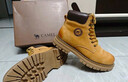 骆驼（CAMEL）王俊凯同款秋冬马丁靴户外工装大黄靴男 G122W7757TR 金黄 42 实拍图