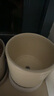 盆生花道特价花盆陶瓷简约透气带托盘家用阳台盆栽绿植多肉盆厂家 4个小号海浪花纹（配网格托盘） 无规格 实拍图