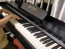 贝琪（Betsy）电钢琴重锤88键成人家用初学者专业考级家用书桌立式翻盖电子钢琴 B367重锤键-木纹黑 标配(琴+学琴礼包） 实拍图