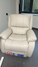 芝华仕（CHEERS）头等舱真皮单人沙发客厅电动功能懒人摇摇椅芝华士明星椅K621白 实拍图