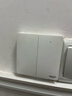 德力西（DELIXI）无线开关面板 遥控开关 智能开关免布线二开 【两位主开关 白色】 实拍图