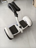 领奥电动儿童智能平衡车3-6-12岁体感10岁到15岁以上腿控成年人两轮自动手扶双轮新款平行车 K6越野白54V【两控+APP+炫光轮】 实拍图