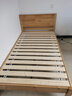 洛亚妮【24H云仓闪发】实木床100％纯实木1.5米单人床原木风主卧双人床 原木床 1.2米*2米 实拍图