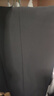 杉杉[含羊毛】休闲裤男商务抗皱直筒裤子弹力舒适男士西装裤 黑色 35 实拍图