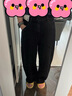 优衣库女装男装宽松廓形牛仔裤/弯刀镰刀裤子25秋冬新款479000 08 深灰色 28 /160/70A 实拍图