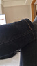 真维斯（JEANSWEST）牛仔裤男2025秋季轻商直筒修身牛仔长裤男黑色常规34 实拍图