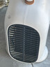 HYUNDAI韩国现代电暖器暖风机小太阳浴室取暖器办公室桌面家用迷你节能气台式电热取暖器 单温控款+冷暖两用 实拍图