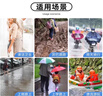 小魔一次性雨鞋套防雨鞋套男女同款加厚耐磨便携鞋套白色短款40只装  实拍图