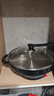 多星六代电煎锅新款33cm多星电饼铛家用平底烙饼锅多功能做水煎包锅 不锈钢电煎锅【35cm黑色】升级款 实拍图