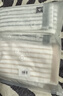 洁丽雅（Grace）毛巾家纺 经典条纹系列新疆棉洗脸强吸水面巾二条装 兰/棕 实拍图
