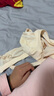 爱宝适哺乳文胸孕妇内衣怀孕期无钢圈前开扣喂奶衣聚拢胸罩M508 肤色XL 实拍图