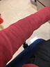 优衣库女装罗纹亨利领T恤/长袖修身短款内搭打底25新款479591 17 枣红色 M /160/84A 实拍图