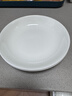 斯凯绨（Sky Top）骨碟陶瓷深盘子酱菜碟纯白家用骨瓷餐具套装6英寸饭盘4件 实拍图