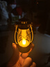 【露营灯】创意复古手提小夜灯网红迷你氛围小马灯桌面摆拍油灯 复古手提小夜灯【金色1个】 实拍图