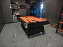 皓玉佳台球桌标准型大理石成人家用多功能黑八桌球台乒乓球桌餐桌二合一 9尺 石板自动回球三用【球房】 实拍图