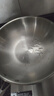 美厨（maxcook）304不锈钢炒锅 带盖锅具34cm 三层钢锅 电磁炉燃气炉通用MCC7904 实拍图