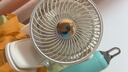 梦多福桌面小风扇【米家智能联动】空气循环扇卧室超静音小型电风扇台扇学生宿舍充电超长续航制冷空调扇 米白【超长续航】轻音低噪-五档冷风 充插两用-冰感循环风扇-720°可调 实拍图