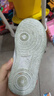 巴布豆（BOBDOG）男童鞋软底透气儿童运动鞋气孔低帮板鞋 101531030 白色26 实拍图