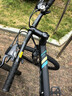 喜德盛（xds）山地自行车黑客350/旭日310 X6铝合金车架21速变速机械碟刹 黑客350黑银15.5寸（25款） 实拍图