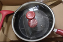 特福不粘煎锅家用牛排平底煎锅少油烟有钛煎饼锅电磁炉燃气灶通用26cm 实拍图