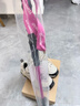 探路者（TOREAD）喀纳登山杖手杖碳素碳纤维可伸缩超轻户外徒步便携爬山棍  树莓粉 实拍图