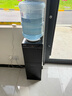 米立尔 立式饮水机家用桶装水冷热两用制冷制热饮水器应水机台式小型喝水机热水机矿泉水落地式上置水桶 【温热】黑色+钢化玻璃门 实拍图