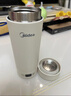 美的（Midea）电热水杯电热水壶保温烧水杯350ml迷你便携式旅行价保11.11智能恒温316L不锈钢无异味MK-DB35X22 实拍图