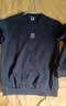 361°儿童卫衣25春秋男女童3-14岁校园百搭运动套头卫衣 黑160 实拍图