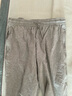 【纯棉】男女同款宽松户外运动裤子夏季男士裤子夏季薄款休闲裤男 【纯棉弹力】灰色直筒 5XL 190-205斤 实拍图