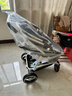 纽贝耳newber婴儿车 婴儿推车 婴儿车0-3岁用折叠可坐可躺带减震 可换向 黑白  遮阳防蚊罩+护脊睡板 实拍图