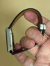 LIAVNAS适用苹果表带apple watch s11/10/9/ultra2微孔透气双面真皮表带iwatch S8/7/6/5/SEwp磁吸手表带 微孔-透气-黑色 38/40/41/42表盘通用 实拍图