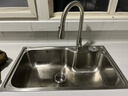 欧琳（OULIN）厨房水槽大单槽304不锈钢单槽洗菜盆一体盆台下盆 【亏本冲销量657B】76×45 实拍图