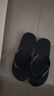 卡帝乐鳄鱼（CARTELO）人字拖鞋男士夏季户外穿运动居家用软底沙滩凉拖 VP1520 黑色 43 实拍图