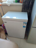 志高（CHIGO）小冰柜家用冷冻小型一级节能省电迷你卧式冷藏保鲜储母乳冷柜 【一级能效 全国联保】 106L 单温单门 实拍图