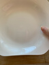 友来福 陶瓷盘家用白瓷盘子9英寸中式方形菜盘汤盘微波炉可用4只装 实拍图