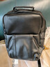 高尔夫（GOLF）双肩包男士软皮15.6吋电脑背包男大容量通勤出差旅行包学生书包女 实拍图