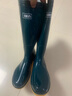 回力雨鞋女时尚户外下雨天防水雨靴水鞋耐磨胶鞋6813墨绿高筒39 实拍图