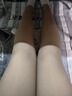 觅橘【鞠婧祎同款】光腿神器升级款8.0秋冬加绒裸感自然打底裤连裤袜 踩脚-自然肤(适合正常偏黄) 1双 均码 冬季 加厚绒(适合 -10-10度) 实拍图