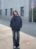 JEEP SPIRIT品牌羽绒棉服男女同款2026年新款冬季加厚面包服棉袄棉衣男士外套 藏青【男女同款】 L 实拍图