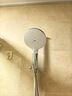 箭牌（ARROW）【政府补贴】手持花洒头增压淋浴手持单花洒莲蓬喷头硅胶出水孔 按键三档增压【单件-B款银色】 实拍图