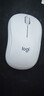 罗技（Logitech）M221 轻音鼠标 无线鼠标 办公鼠标 对称鼠标 带无线微型接收器 米白色 实拍图