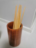 木之初 筷子筒实木酸枣木餐饮沥水筷筒摆放厨房收纳置物架 五个免费刻字 筷筒-酸枣木-大号 实拍图